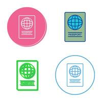 Passport Vector Icon