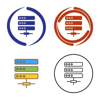 Server Vector Icon