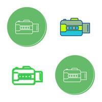 Unique Open Camera Vector Icon