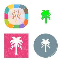 Coconut trees Vector Icon