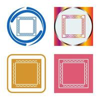 Unique Frame Vector Icon