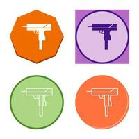 Unique Gun Vector Icon