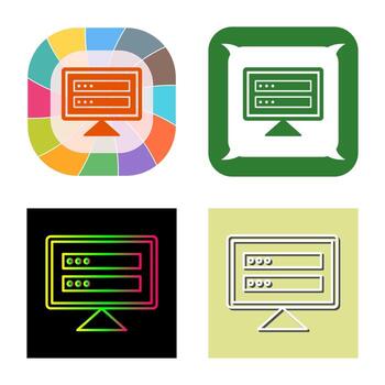 Corrupted Data Vector Icon