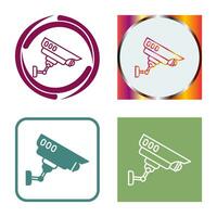 icono de vector de cctv