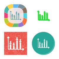 Candidate Graph Vector Icon