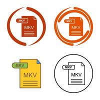 MKV Vector Icon