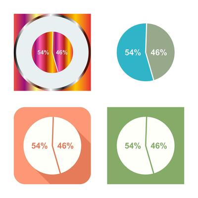 Candidate Stats Vector Icon