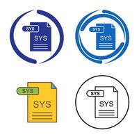 SYS Vector Icon