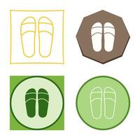 Slippers Vector Icon