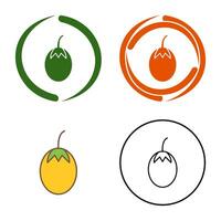 Vegetable plant Vector Icon