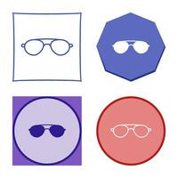 icono de vector de gafas de sol