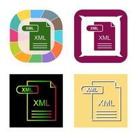 XML Vector Icon