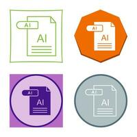 AI Vector Icon