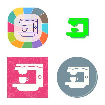 Coffee Machine Vector Icon