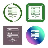 icono de vector de servidor