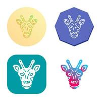 Giraffe Vector Icon