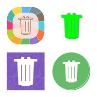 Garbage Vector Icon