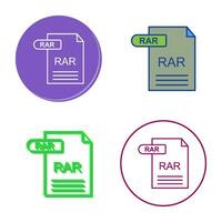 RAR Vector Icon