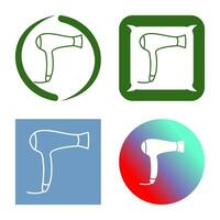 Hair Dryer Vector Icon