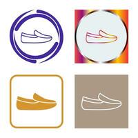 Men's Loafers Vector Icon