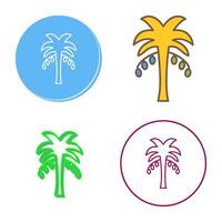 Coconut trees Vector Icon