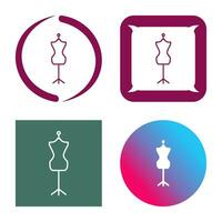 Dress Holder Vector Icon