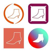 Boots with Heels Vector Icon