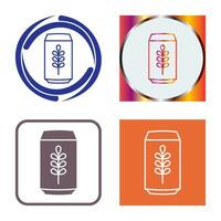 Beer Can Vector Icon