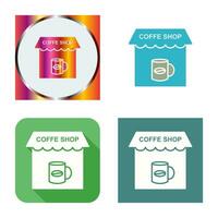 Coffee Shop Vector Icon