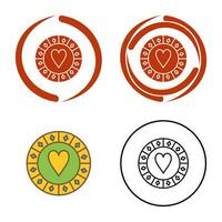 Casino Chips Vector Icon