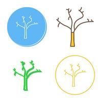 Tree with no Leaves Vector Icon