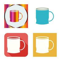 icono de vector de taza de café