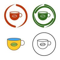 icono de vector de café