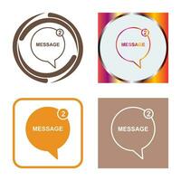 Message Bubbles Vector Icon