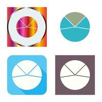 Pie Chart Analysis Vector Icon