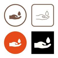 Hands Airdrop Vector Icon