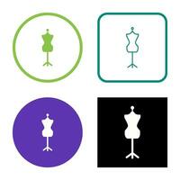 Dress Holder Vector Icon