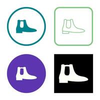 Men's Boots Vector Icon