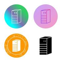 Server Network Vector Icon