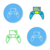 Unique Play Station Vector Icon