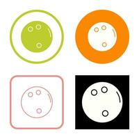 Bowling Ball Vector Icon