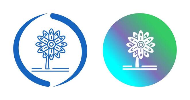 icono de vector de margarita
