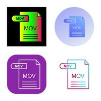 MOV Vector Icon