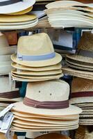Hats at the market photo