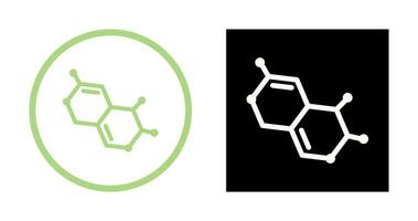 icono de vector de molécula