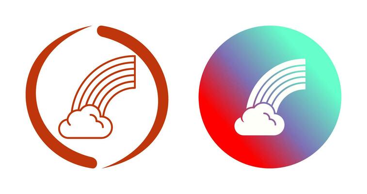 Rainbow Vector Icon