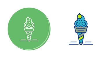 icono de vector de helado