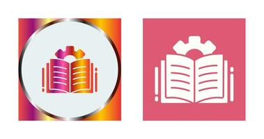 Open Book Vector Icon