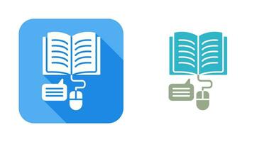 Online Learning Vector Icon