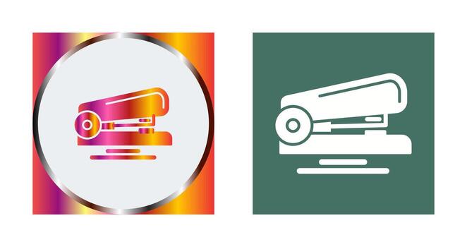 icono de vector de grapadora